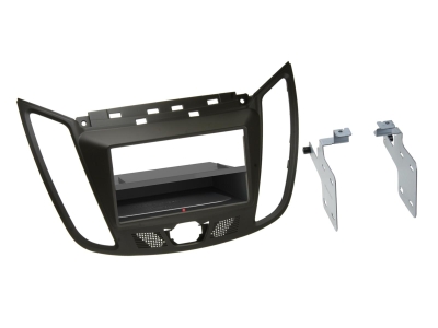 Facia-plate 2-DIN INBAY Ford C-MAX/Kuga, mørkebrun