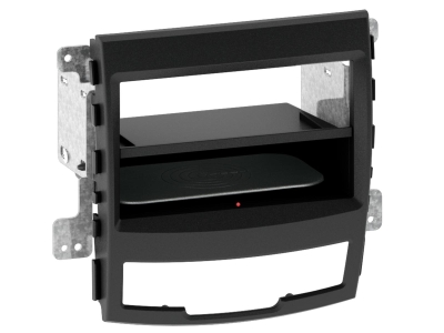 2-DIN Monteringsram INBAY Ssangyong Korando, svart