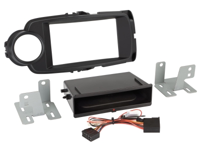 Monteringsramme 1/2-DIN Toyota Yaris, 09/2014-03/2020