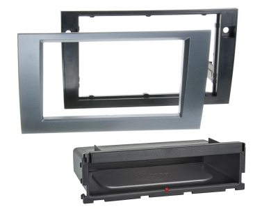 ACV Monteringsramme 2-DIN Audi/Seat, antrasitt