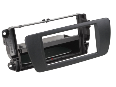 Monteringsramme 1/2-DIN INBAY Seat Ibiza, matt svart
