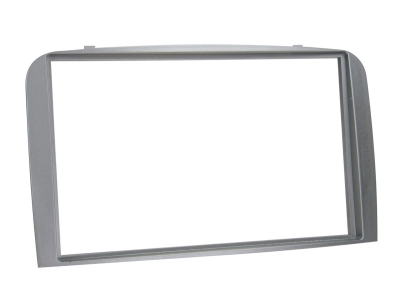 Monteringsramme 2-DIN Alfa Romeo 147/GT, sølv