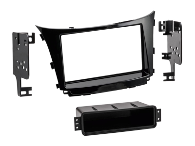 Monteringsramme 2-DIN med oppbevaringsrom, Hyundai Elantra/i30 2012-2017