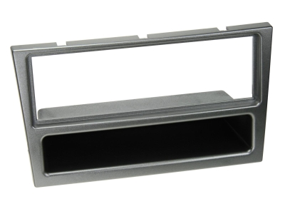 Monteringsramme 1-DIN med oppbevaringsrom Opel Corsa C, aluminium