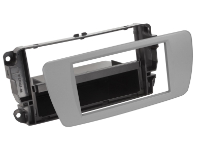 Monteringsramme 2-DIN med oppbevaringsrom, Seat Ibiza dublin grey