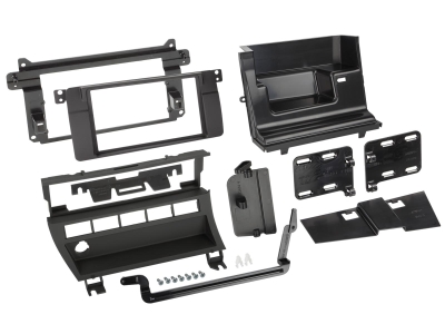 Monteringsramme 2-DIN BMW 3-serie E46, 5 knapper
