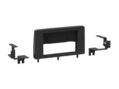 Monteringsramme 2-DIN Honda Civic, svart