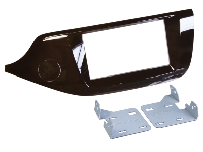 Monteringsramme 2-DIN Kia Cee'd/ProCeed, piano brun