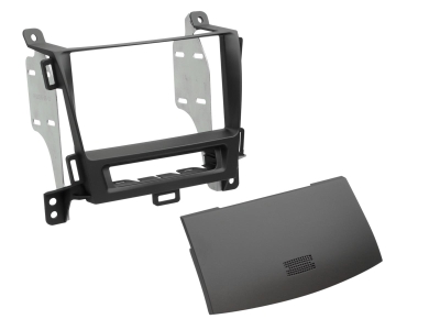 Monteringsramme 2-DIN Opel Zafira Tourer, jet svart