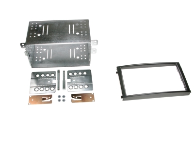 Monteringsramme 2-DIN Ssangyong Rexton II, svart