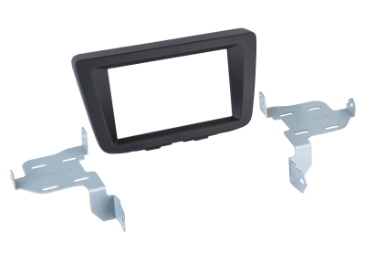 Monteringsramme 2-DIN Suzuki Baleno svart