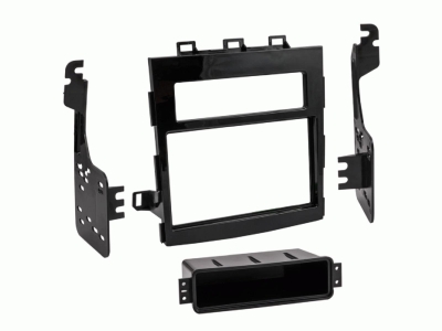 Monteringsramme 2-DIN med oppbevaringsrom Subaru Impreza/Crosstek