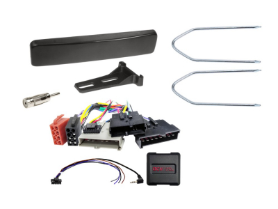 1-DIN Kit Ford svart 8Pin/8Pin/17Pin Rattstyring
