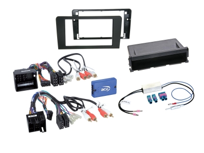 Installasjonssett 1/2-DIN med oppbevaringsrom Audi A3 2003-2013