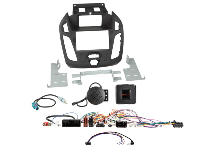 ACV Monteringsram 2-DIN Transit Connect 2013-2018, svart