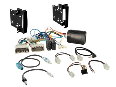 2-DIN Kit Chrysler/Dodge/Jeep/VW svart