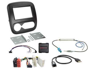 ACV Installationssett 2-DIN Fiat/Nissan/Open/Renault