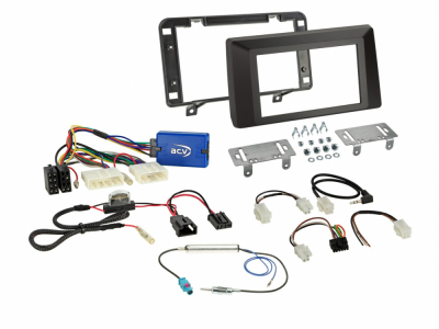 ACV installasjonssett for Dacia Duster 2021-2024, 2-DIN