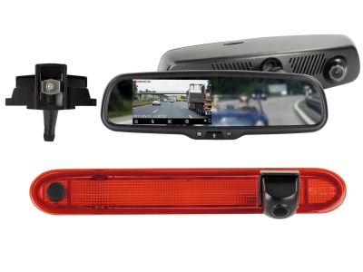 Ryggekamera og speilmonitor Kit 3 Mercedes/Renault