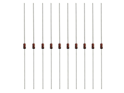 Blokkeringsdiode/beskyttelsesdiode BAT43 Schottky 30V 10-pakk