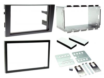 Monteringsram 2-DIN Audi A4 (B6/B7, Typ 8E) 2001-2008