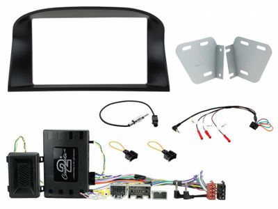 Installationskit Volvo V70/XC70/ 2012-2016 dubbel-DIN, passivt system