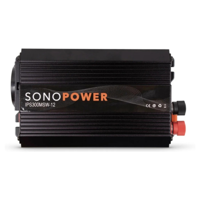 SONO Power IPS300MSW-12, 12V til 230V inverter på 300W