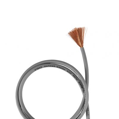 Auto-Connect CCA strømkabel 10mm², grå