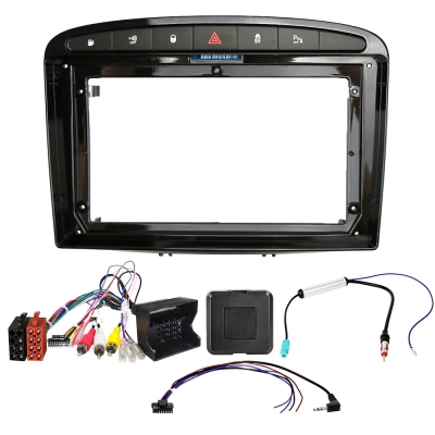 Auto-Connect monteringssett for 9-tommers bilstereo, Peugeot 308 og 408