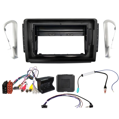 Auto-Connect monteringssett for 9/10.1-tommers bilstereo, Peugeot 2008 2013-2020