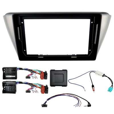 Auto-Connect monteringssett for 9-tommers bilstereo, Skoda Fabia NJ 2015-2023