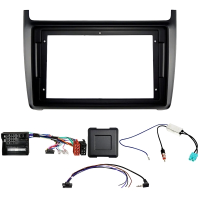 Auto-Connect monteringssett for 9-tommers bilstereo, Volkswagen Polo 2010-2017