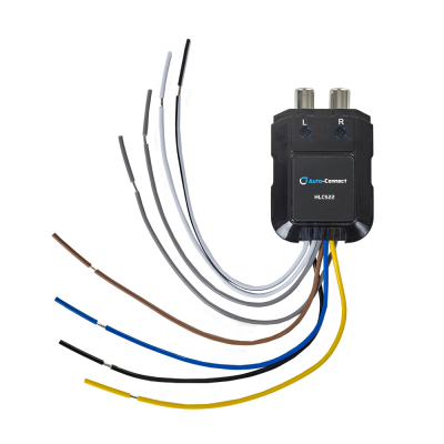 Auto-Connect HLCS22 2-kanals høy/lavnivå-omformer