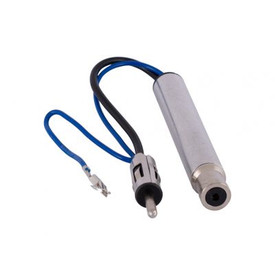Antenneadapter ISO - DIN for aktiv antenne Audi, Seat, Skoda og VW