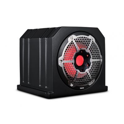 DS18 NXL-10SUBLD/BK, 10 tommers marin boks med RGB LED-belysning, svart