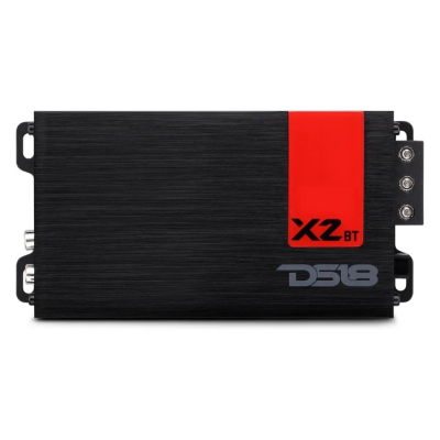 DS18 X2BT, kompakt tokanals forsterker med Bluetooth