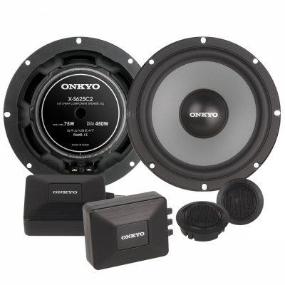 Onkyo X-S625C2, 6.5 tommers kitsystem