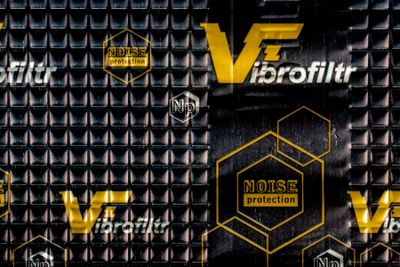 2 mm Vibrofiltr 50x35cm dempematte, 20 ark