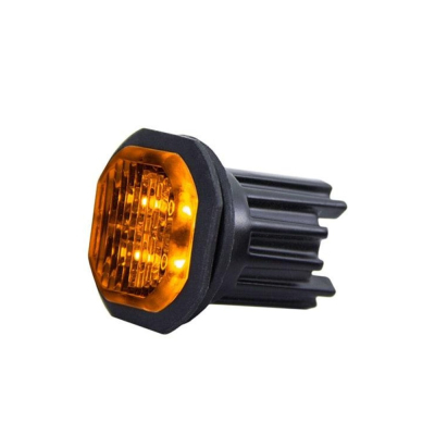 Swedstuff innfelte LED-blitzlys 2 x 10 W, oransje