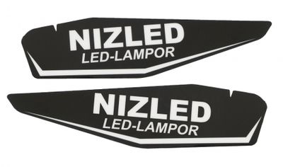 Nizled dekal till handtagsskydd KTM svartpar