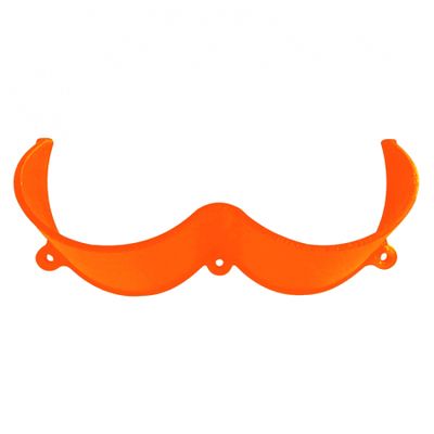 Lamphuskeps XLarge, Nizled Orange 50mm