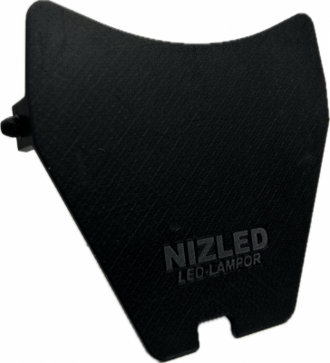 Skyddsplåt lamphus Sherco 2024- svart