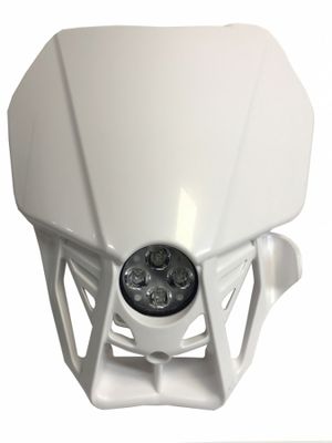 TM Racing 2020-2025, vit, kallvit 1xE40F (50W) lampkåpa