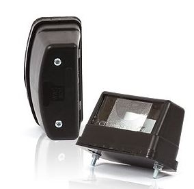 Strands Nummerplatebelysning, Glødelampe