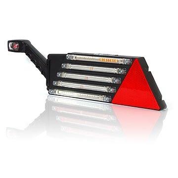 Strands Baklys 8-kammerslampe Venstre.,12-24V LED.