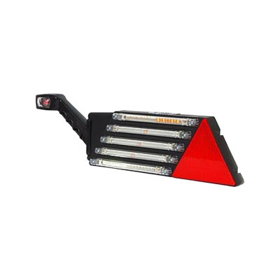 Strands Baklys 8-kammerslampe Venstre.,12-24V LED.