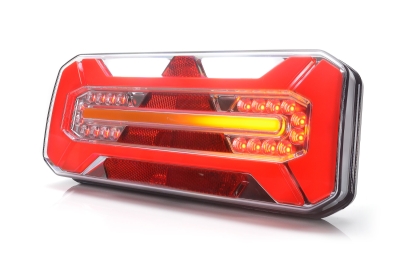 Strands Baklys 5 Funk. LED - Venstre,12-24V Dc, Dynamisk Blink., Ip66/68