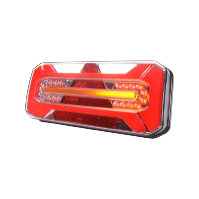 Strands Baklys 5 Funk. LED - Venstre,12-24V Dc, Dynamisk Blink., Ip66/68