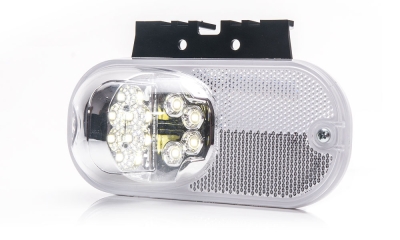 Strands posisjonslys Hvit 12-24V DC