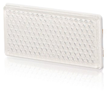 Strands Reflex Hvit 105X51Mm Selvklebende 4-Pak, Med Dobbeltsidig Tape